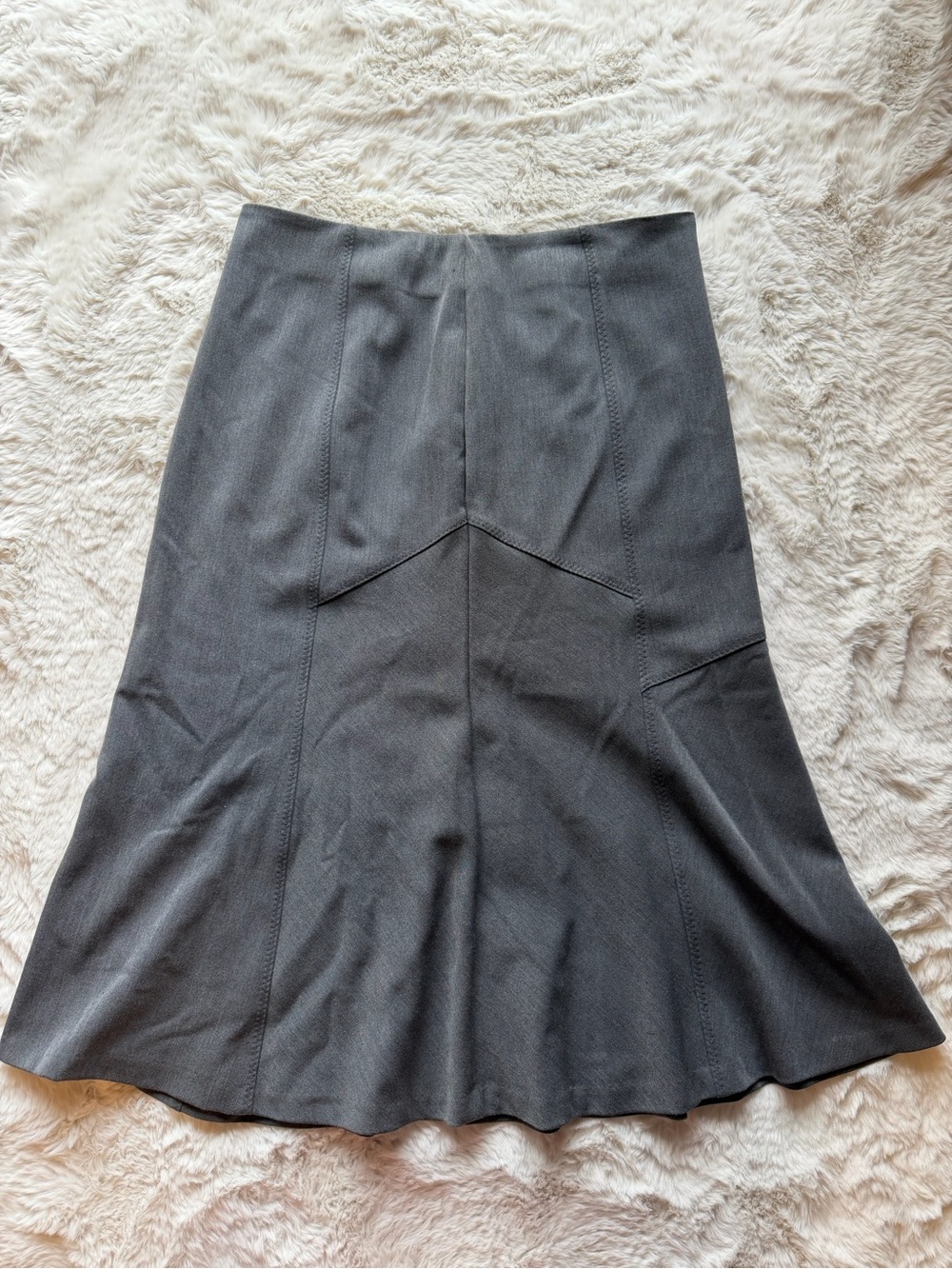 Requirements Charcoal Panel A-Line Skirt